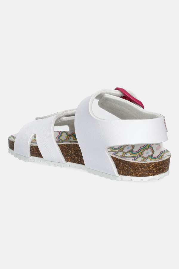 Детские сандалии Agatha Ruiz de la Prada цвет белый фото 2