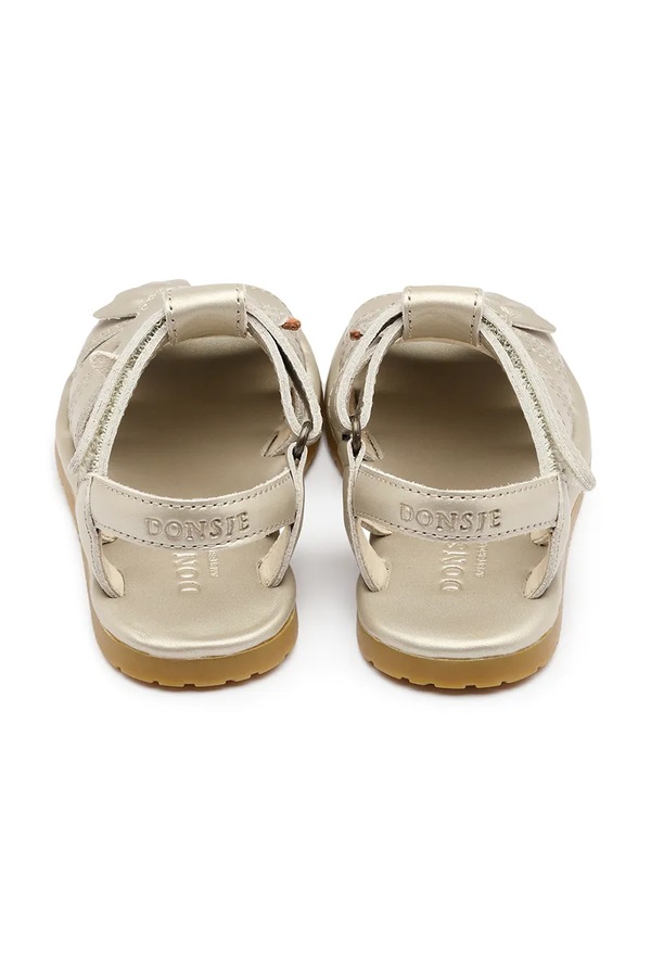 Шкіряні сандалі Donsje Tiyola Sandals Dove колір білий фото 4