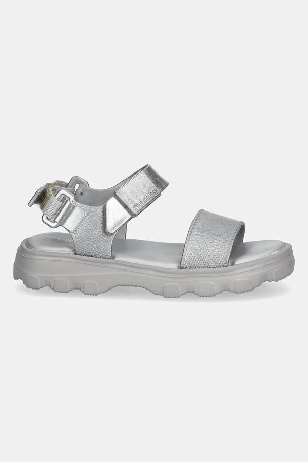 Детские сандалии Melissa KICK OFF SANDAL цвет серебряный