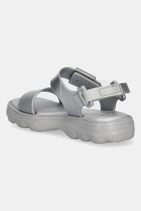 Детские сандалии Melissa KICK OFF SANDAL цвет серебряный фото 2