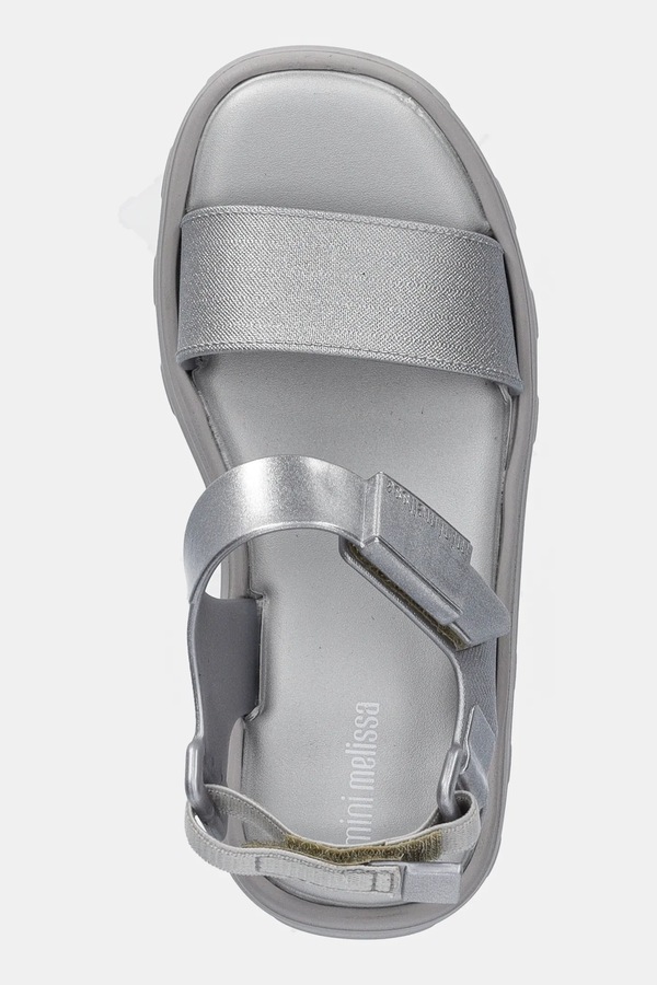 Дитячі сандалі Melissa KICK OFF SANDAL колір срібний фото 4