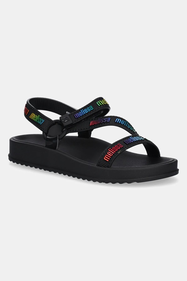 Босоніжки дитячі Melissa STRIPES M LOVER INF колір чорний