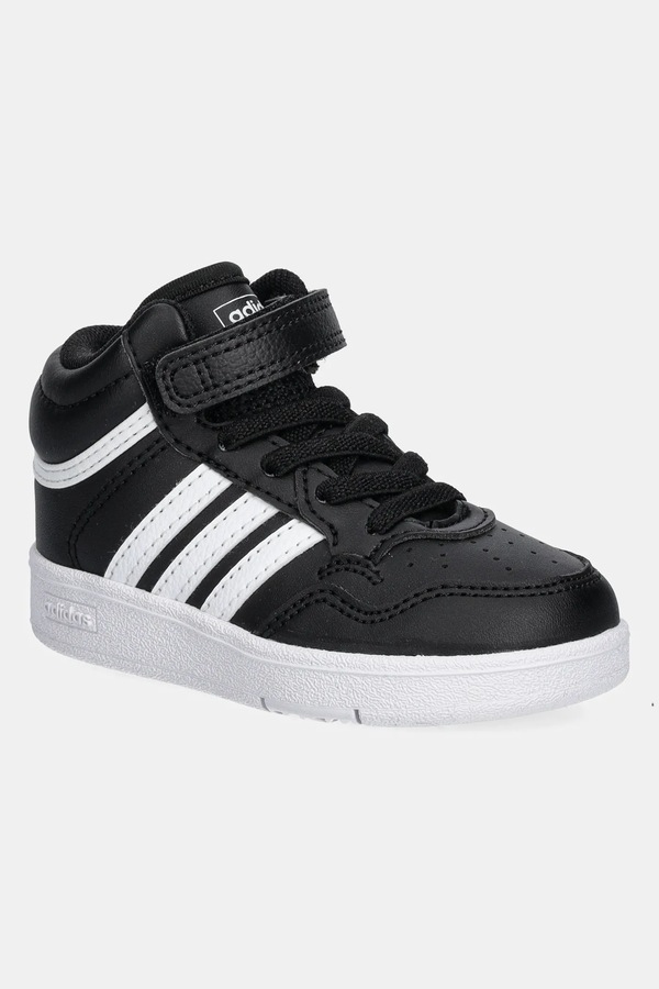 Детские кроссовки adidas Originals HOOPS 4.0 MID цвет черный