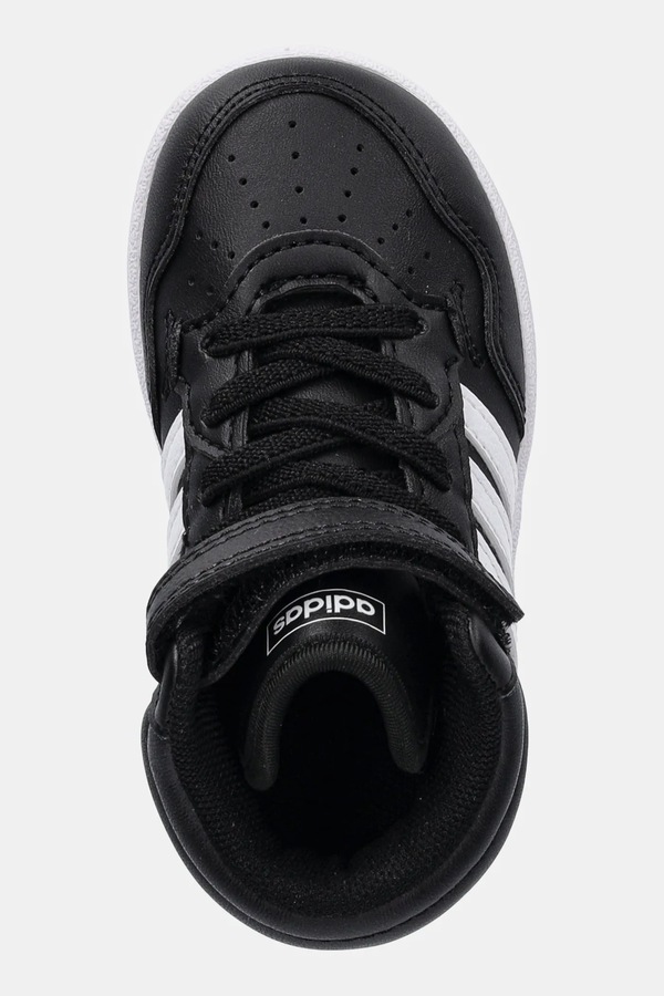 Дитячі кросівки adidas Originals HOOPS 4.0 MID колір чорний фото 4