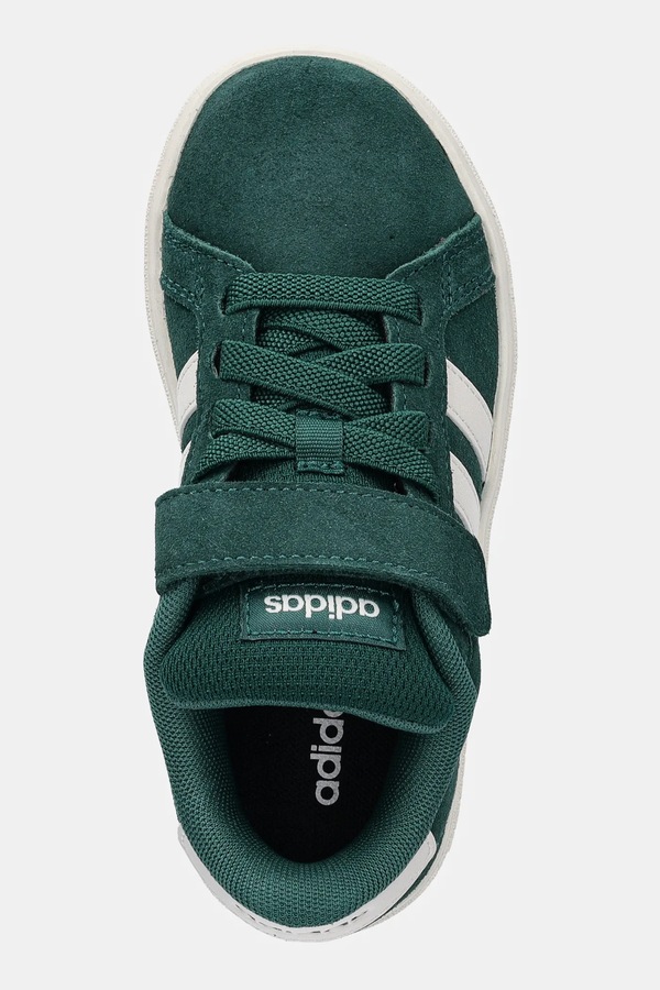 Дитячі кросівки adidas GRAND COURT 00s колір зелений фото 4