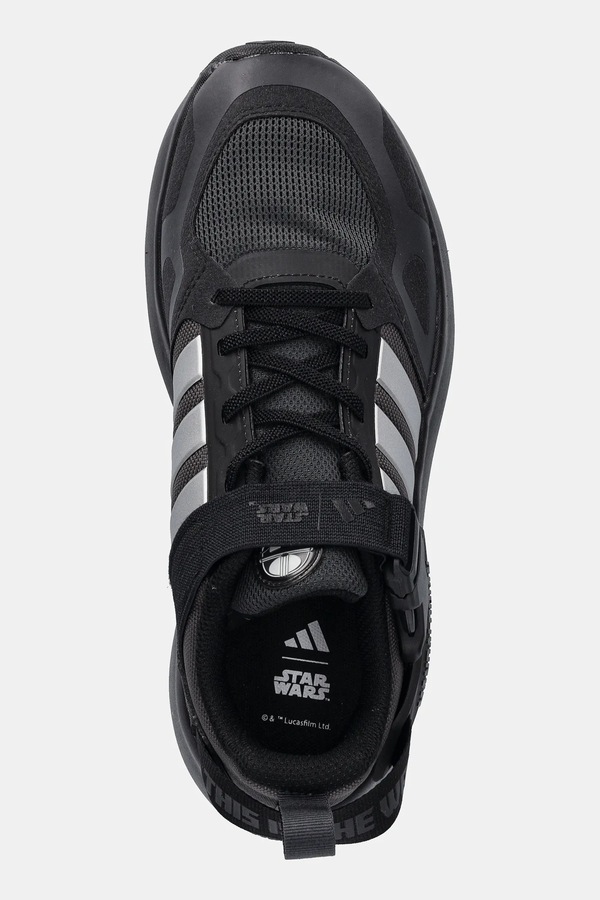 Дитячі кросівки adidas MANDO RUNNER колір чорний фото 4