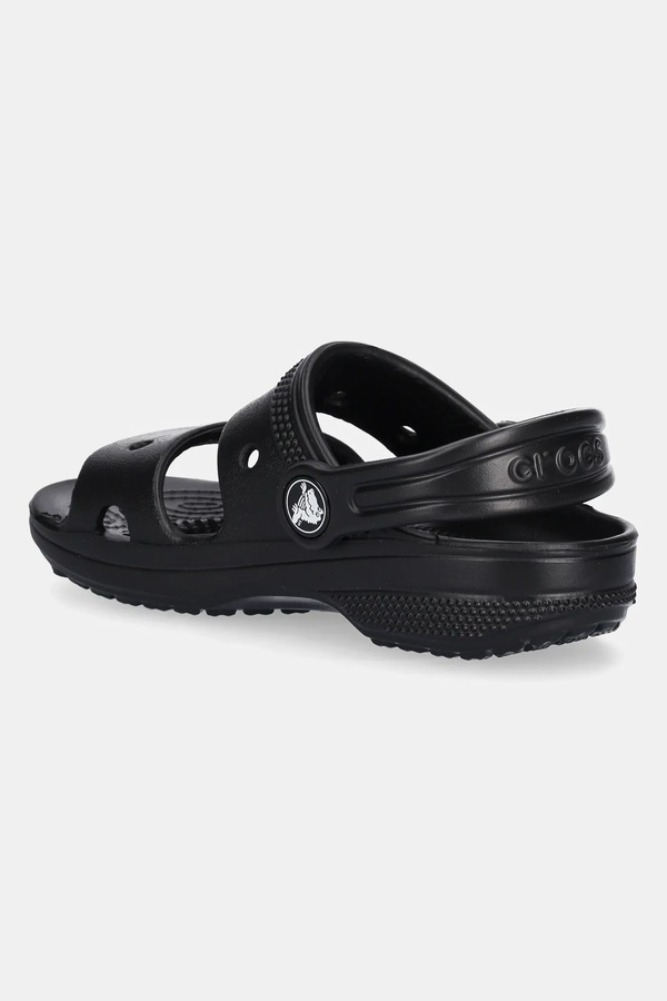 Дитячі шльопанці Crocs CLASSIC KIDS SANDAL колір чорний фото 2