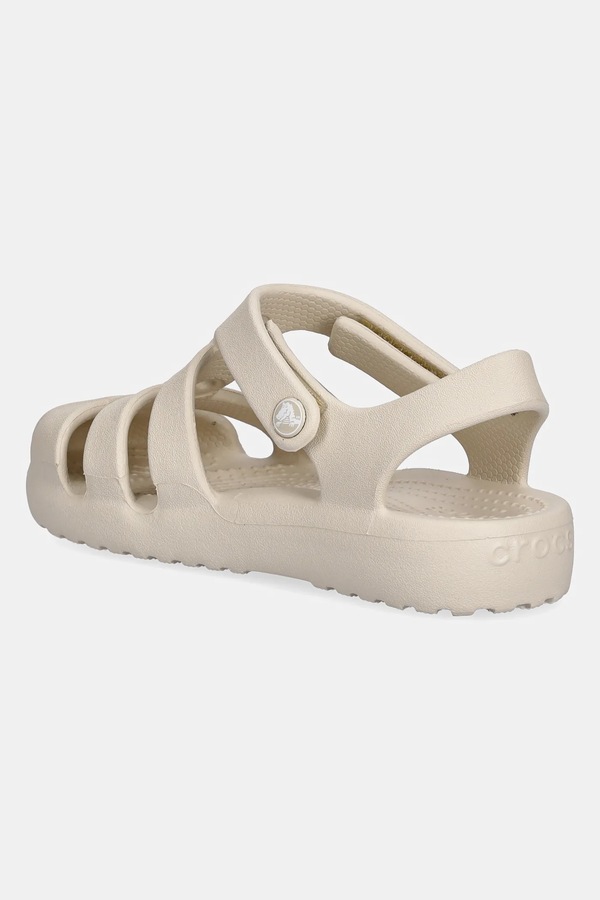 Сандалі Crocs CLASSIC FISHERMAN KIDS колір бежевий фото 2
