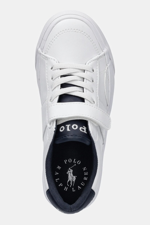 Дитячі кросівки Polo Ralph Lauren RYLEY PS колір білий фото 4