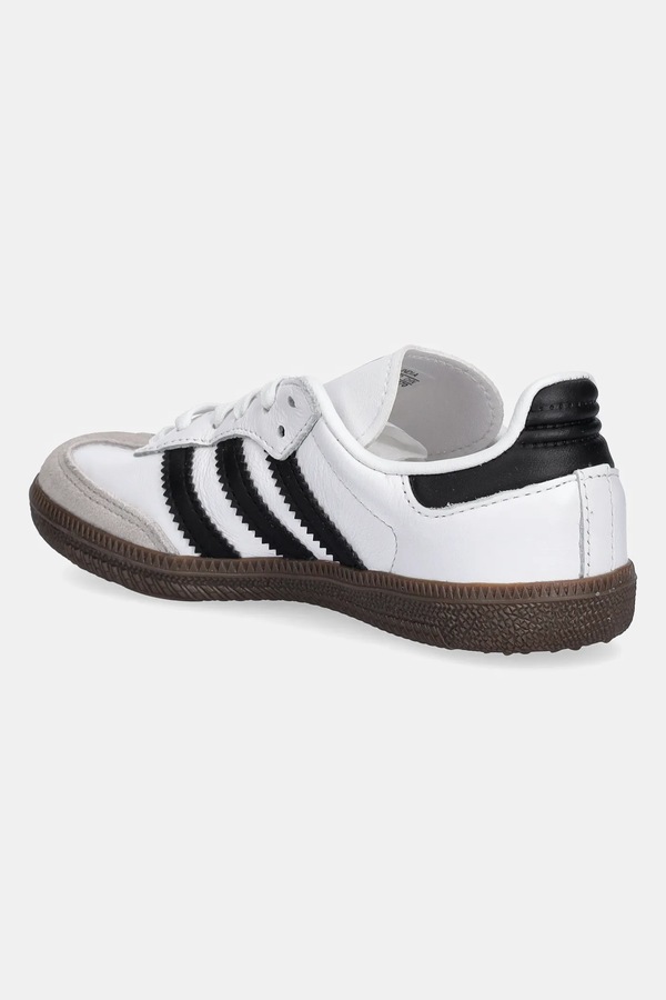Кожаные кроссовки adidas Originals SAMBA OG цвет белый фото 2