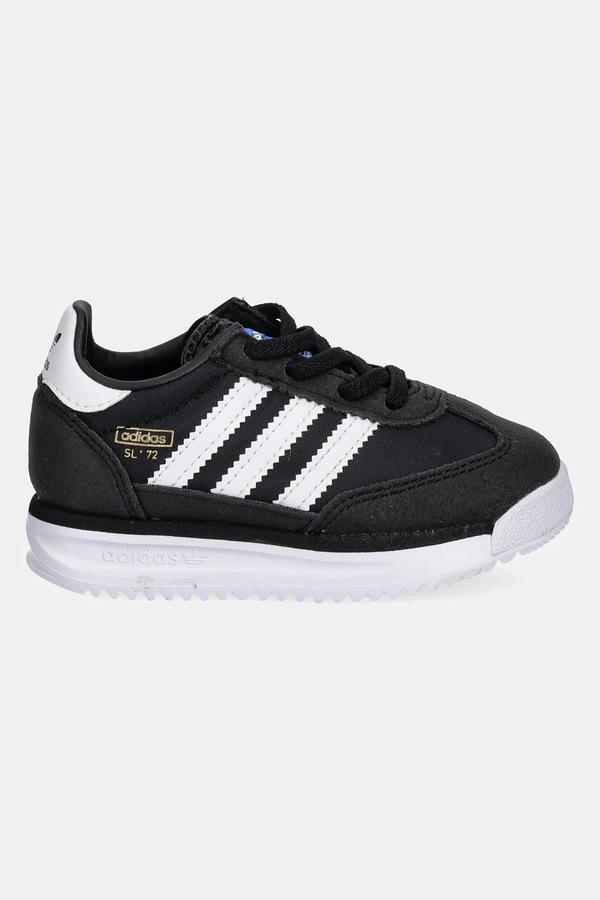 Дитячі кросівки adidas Originals SL 72 RS колір чорний