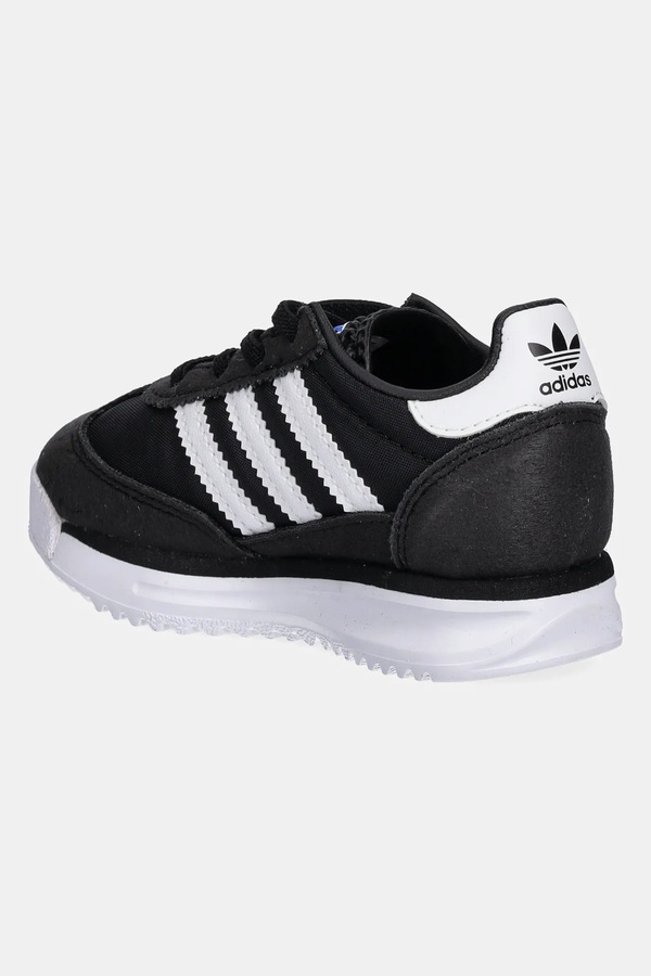 Дитячі кросівки adidas Originals SL 72 RS колір чорний фото 2