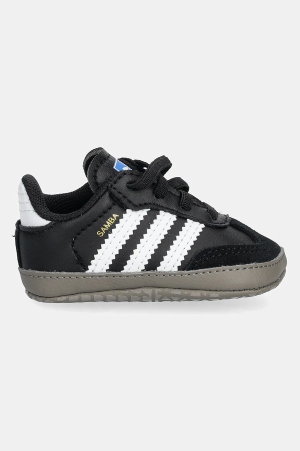 Ботинки для младенец adidas Originals SAMBA CRIB цвет черный