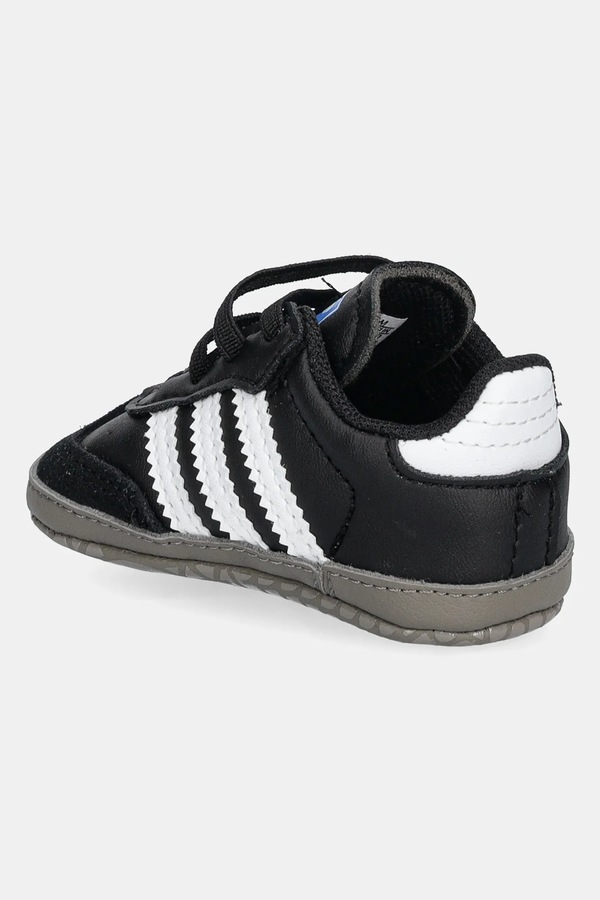 Ботинки для младенец adidas Originals SAMBA CRIB цвет черный фото 2
