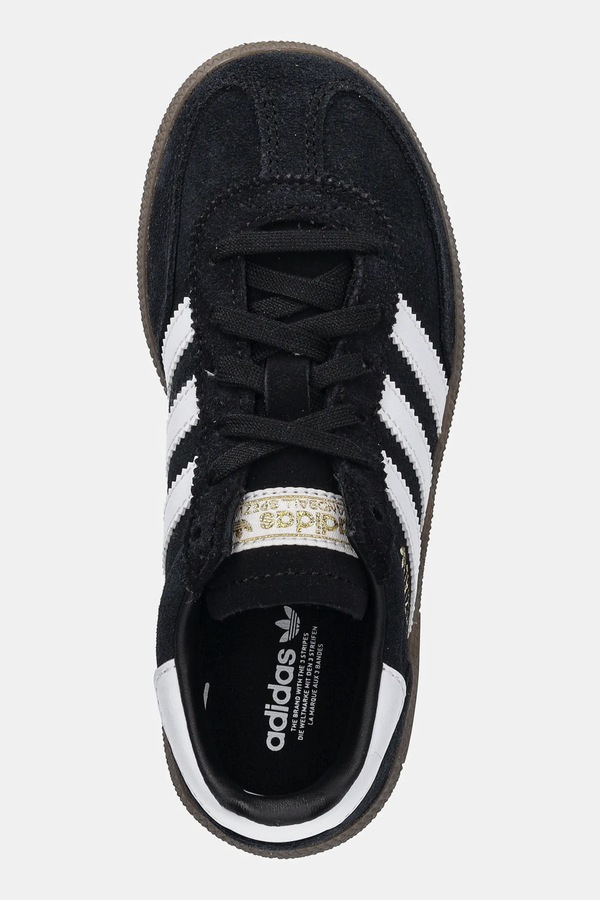 Замшеві кросівки adidas Originals HANDBALL SPEZIAL колір чорний фото 4