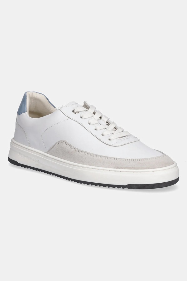 Шкіряні кросівки Filling Pieces Mondo Squash Tag колір білий