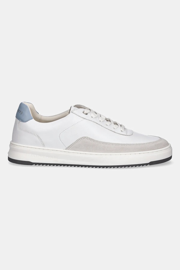 Шкіряні кросівки Filling Pieces Mondo Squash Tag колір білий