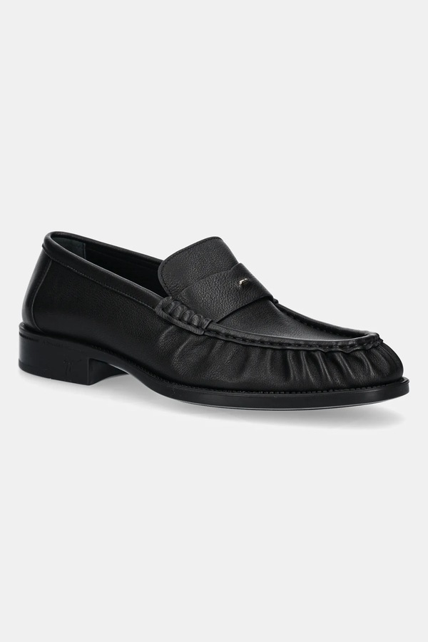 Кожаные мокасины Giuseppe Zanotti Sorrento цвет черный