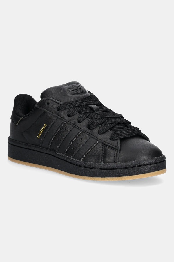 Шкіряні кросівки adidas Originals Campus 00s колір чорний