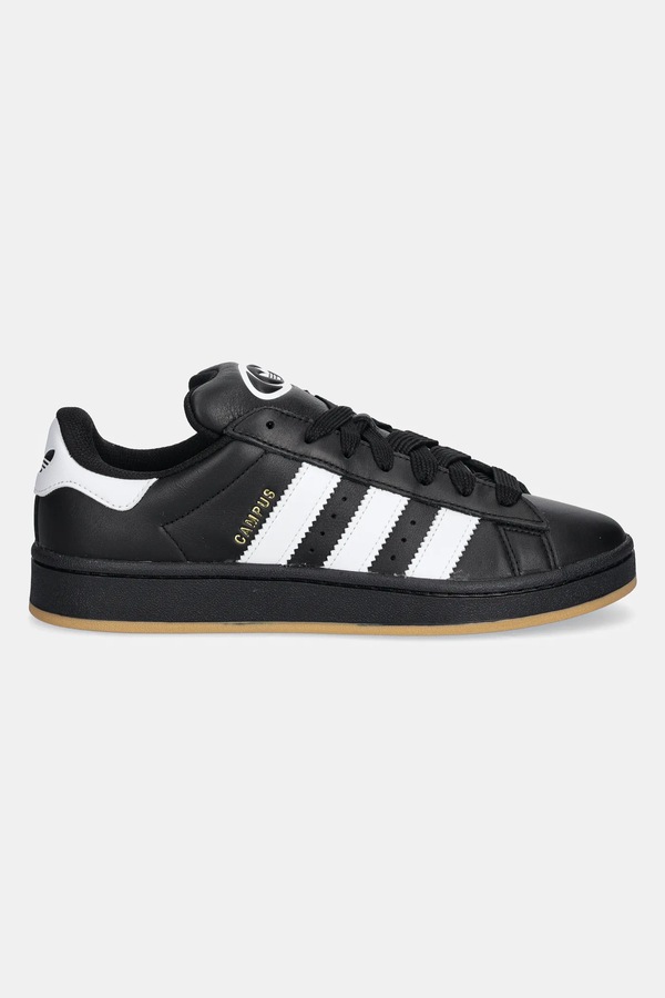Шкіряні кросівки adidas Originals Campus 00s колір чорний