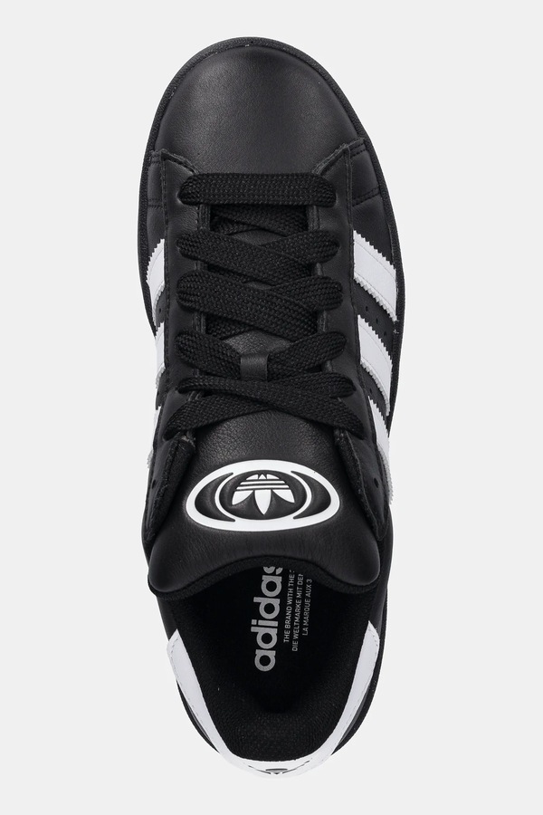Шкіряні кросівки adidas Originals Campus 00s колір чорний фото 4