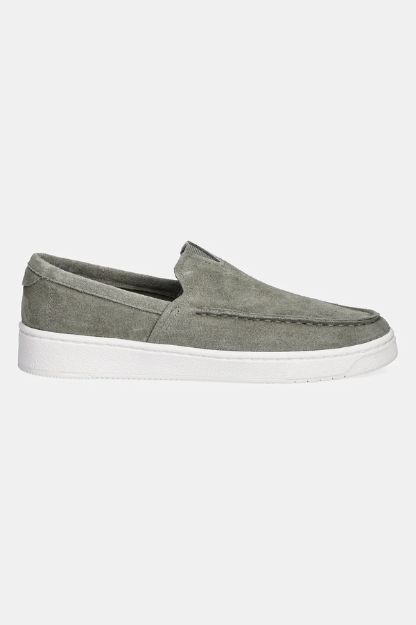 Замшеві кеди Toms Lite 2.0 Loafer колір сірий