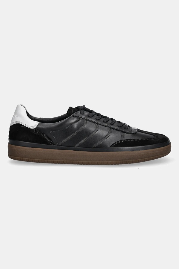 Кожаные кроссовки Vagabond Shoemakers LEO цвет черный