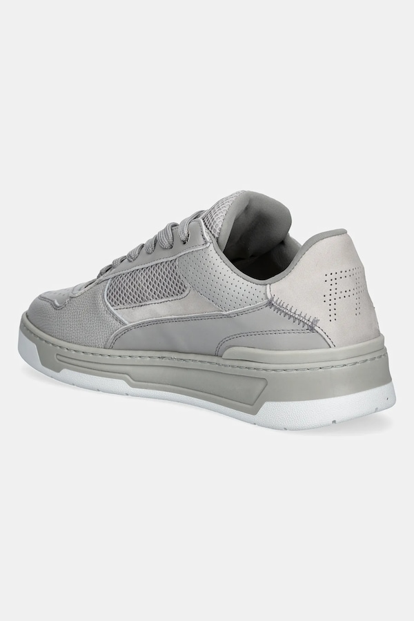 Кожаные кроссовки Filling Pieces Cruiser Crumbs цвет серый фото 2