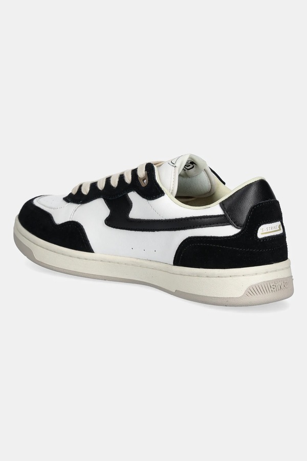 Кроссовки Stepney Workers Club Pro Cup 01 S-Strike Leather Suede цвет черный фото 2