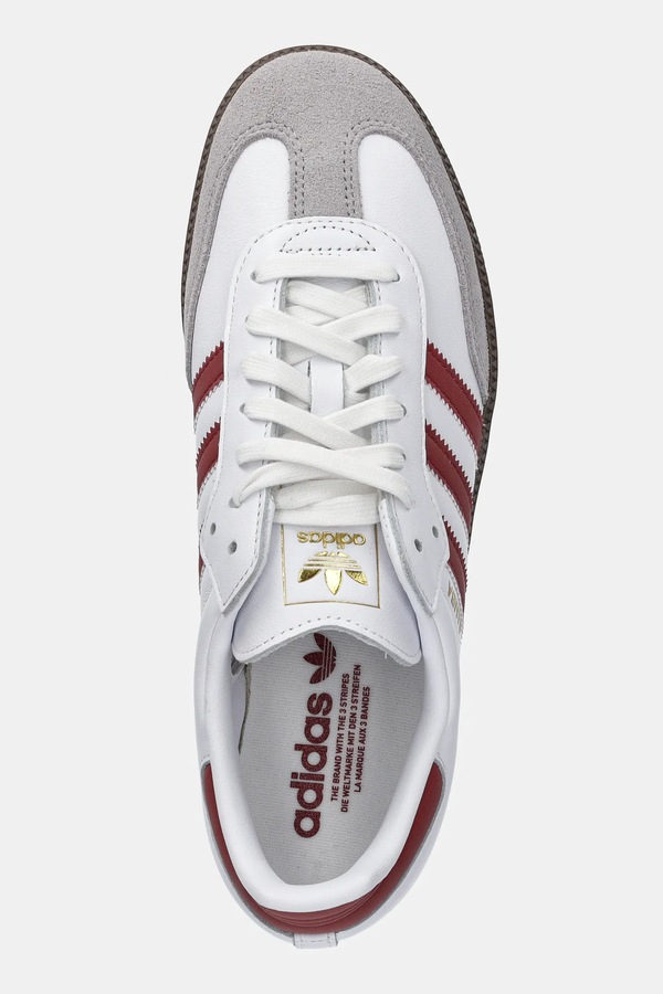 Кросівки adidas Originals Samba OG колір білий фото 4