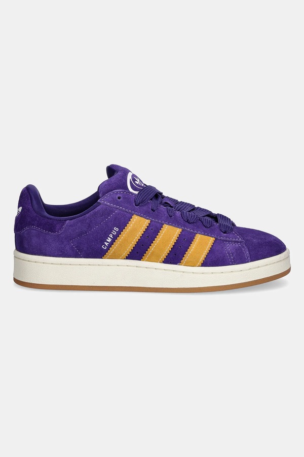 Замшеві кросівки adidas Originals Campus 00s колір фіолетовий