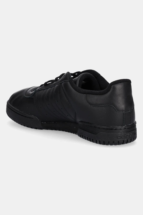 Кожаные кроссовки adidas Originals Powerphase цвет черный фото 2