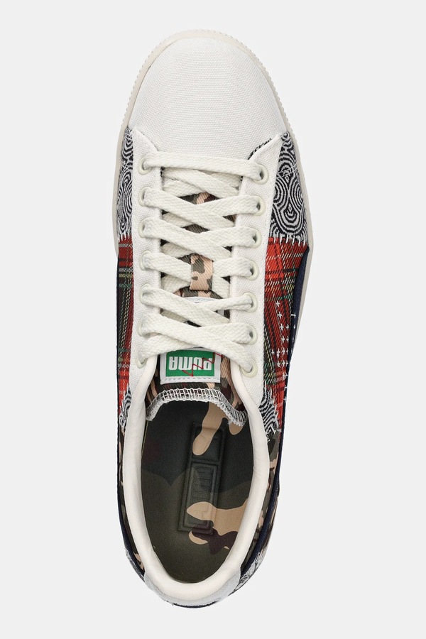 Кросівки Puma Clyde INT колір бежевий фото 4