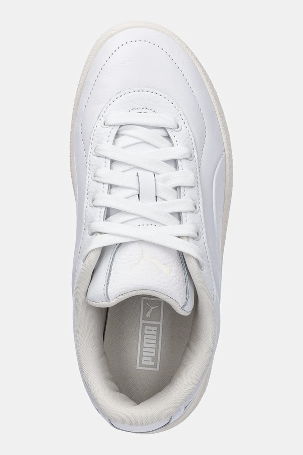 Шкіряні кросівки Puma CA Luxe колір білий фото 4