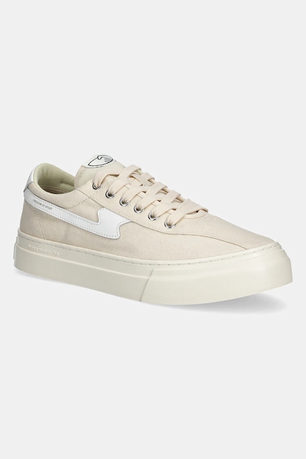Кеды Stepney Workers Club DELLOW S-STRIKE CUP CANVAS цвет бежевый