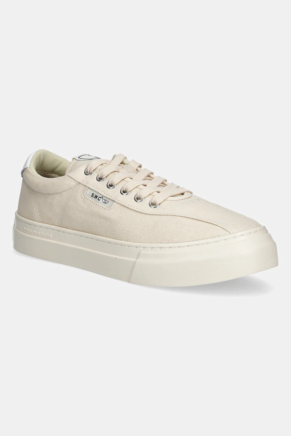 Кеди Stepney Workers Club DELLOW 02 CUP CANVAS колір бежевий