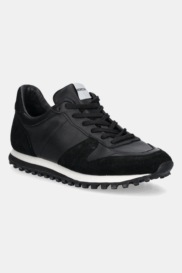 Шкіряні кросівки Novesta Marathon Leather колір чорний