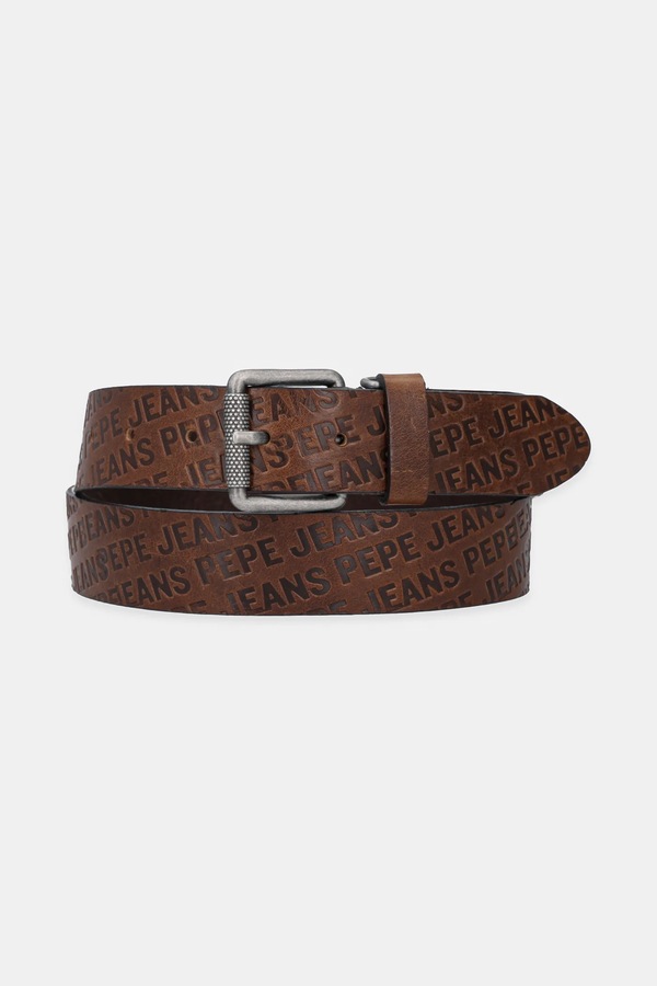 Ремень Pepe Jeans EVAN BELT цвет коричневый фото 2