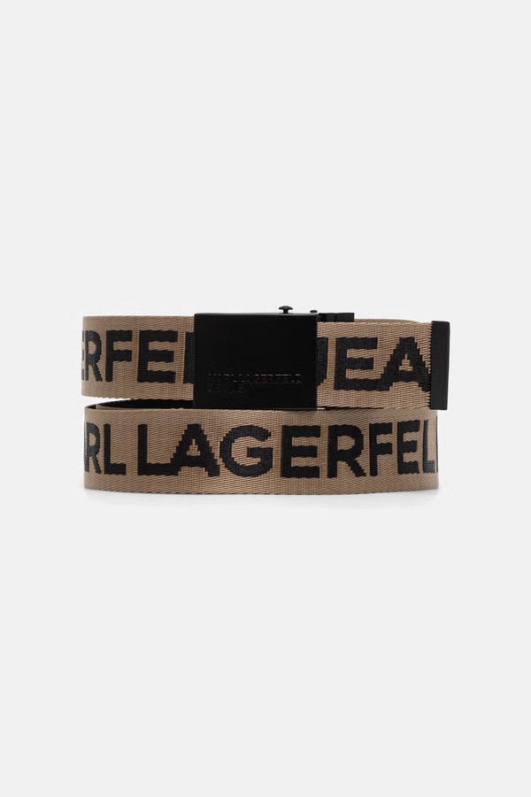 Двусторонний ремень Karl Lagerfeld Jeans цвет черный