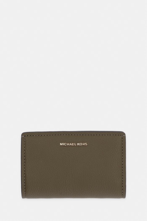 Гаманець жіночий шкіряний MICHAEL Michael Kors колір коричневий