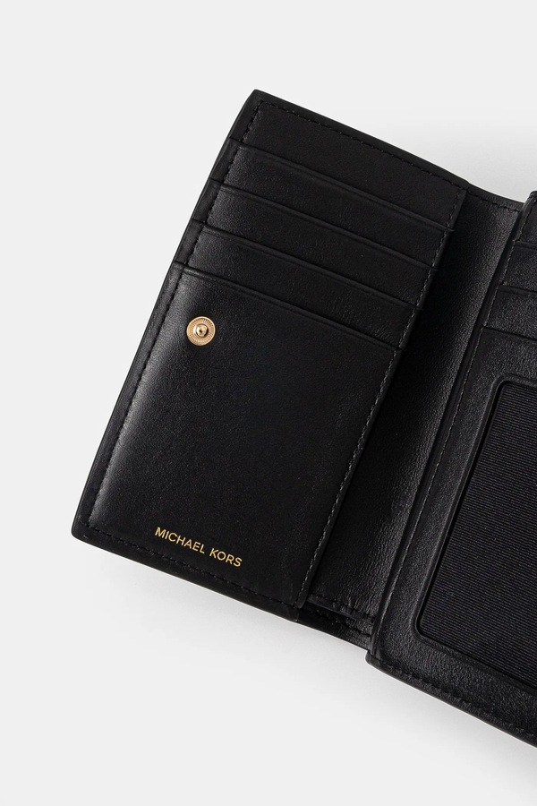Кошелек женский кожаный MICHAEL Michael Kors цвет черный фото 2
