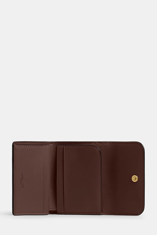 Гаманець Coach колір коричневий