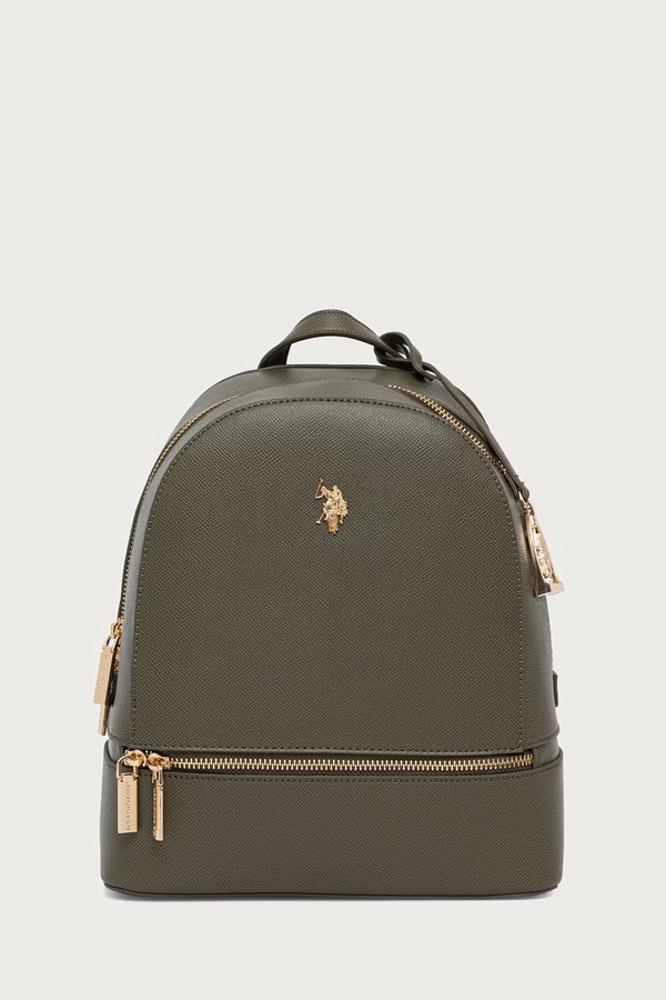 Рюкзак жіночий зі штучної шкіри U.S. Polo Assn. Jones колір зелений