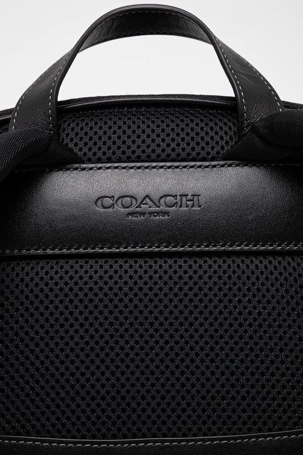 Рюкзак Coach колір чорний фото 4