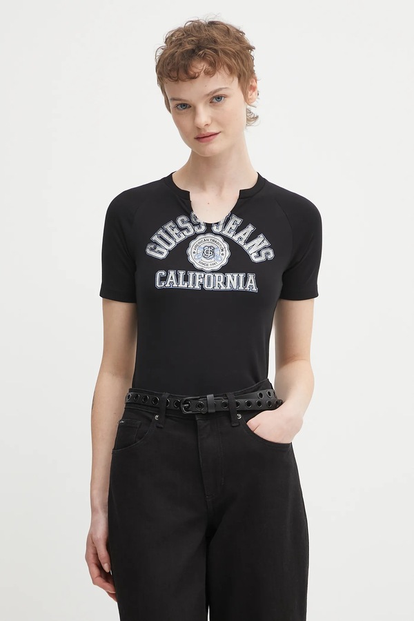 Футболка Guess Jeans Guess цвет белый