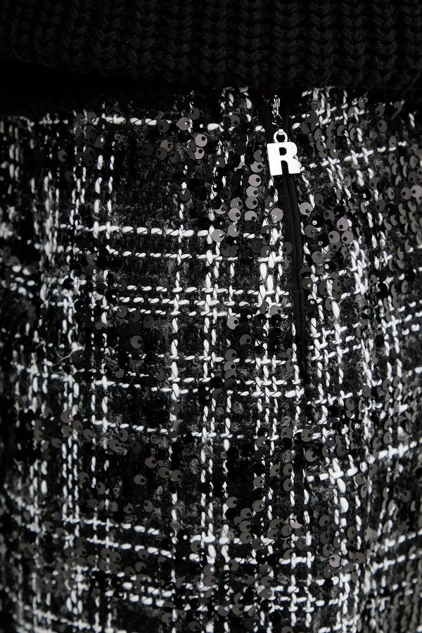 Спідниця Rotate Boucle Mini колір чорний фото 4
