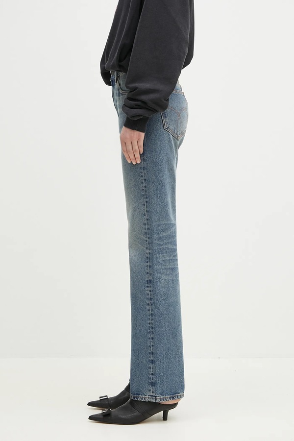 Джинсы Fiorucci Lollipop Heart Print Straight Fit Jeans