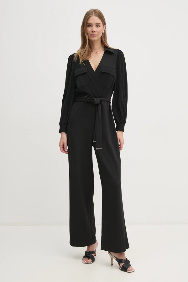 Комбінезон DKNY колір чорний фото 2