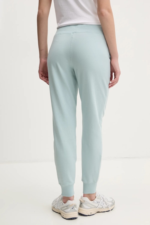 Спортивні штани DKNY колір бірюзовий фото 2