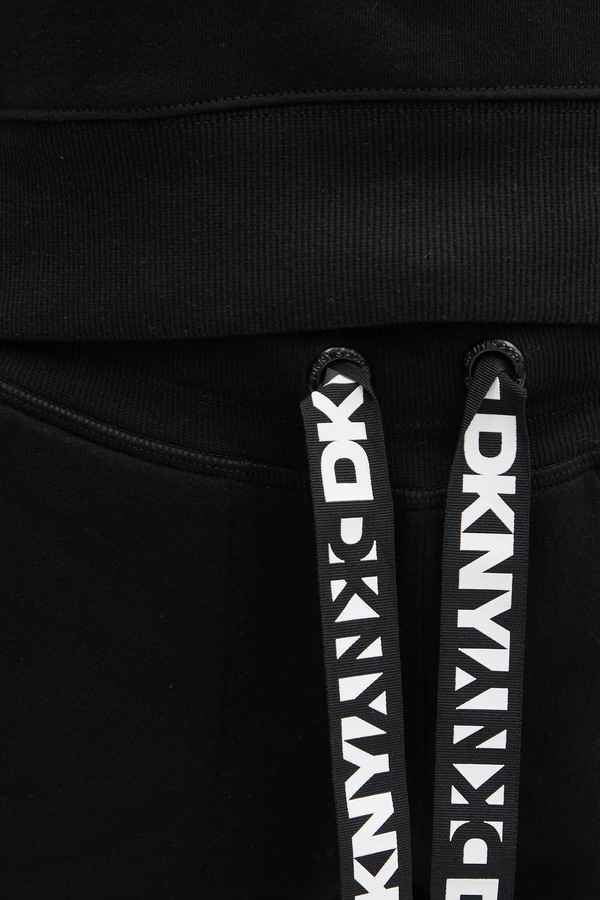 Спортивні штани DKNY колір чорний фото 4